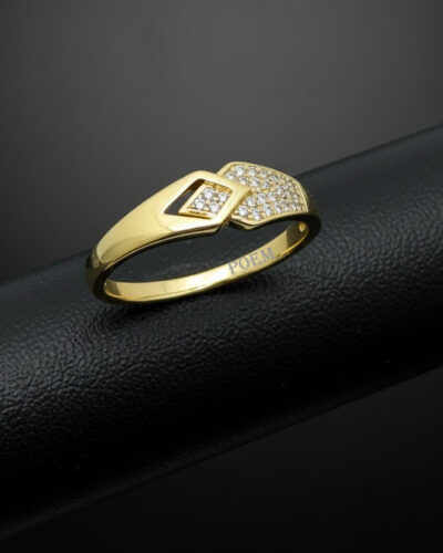 I25 Inel „2Souls” placat cu aur 14k IR745