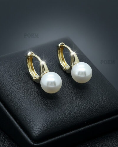 🔖OFERTĂ SPECIALĂ C20 Cercei „Lunar Midnight” placați cu aur 14k CR2331