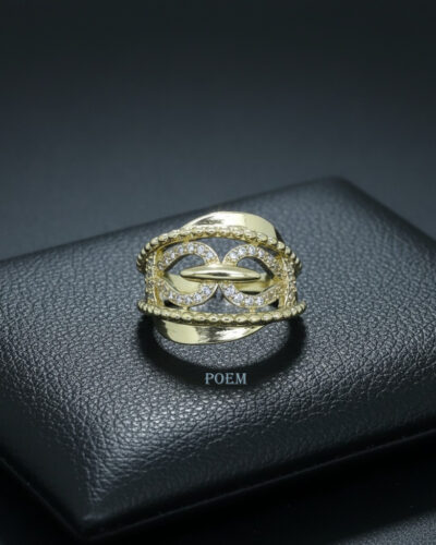 I30 Inel „Flexi Shine” placat cu aur 14k IR790